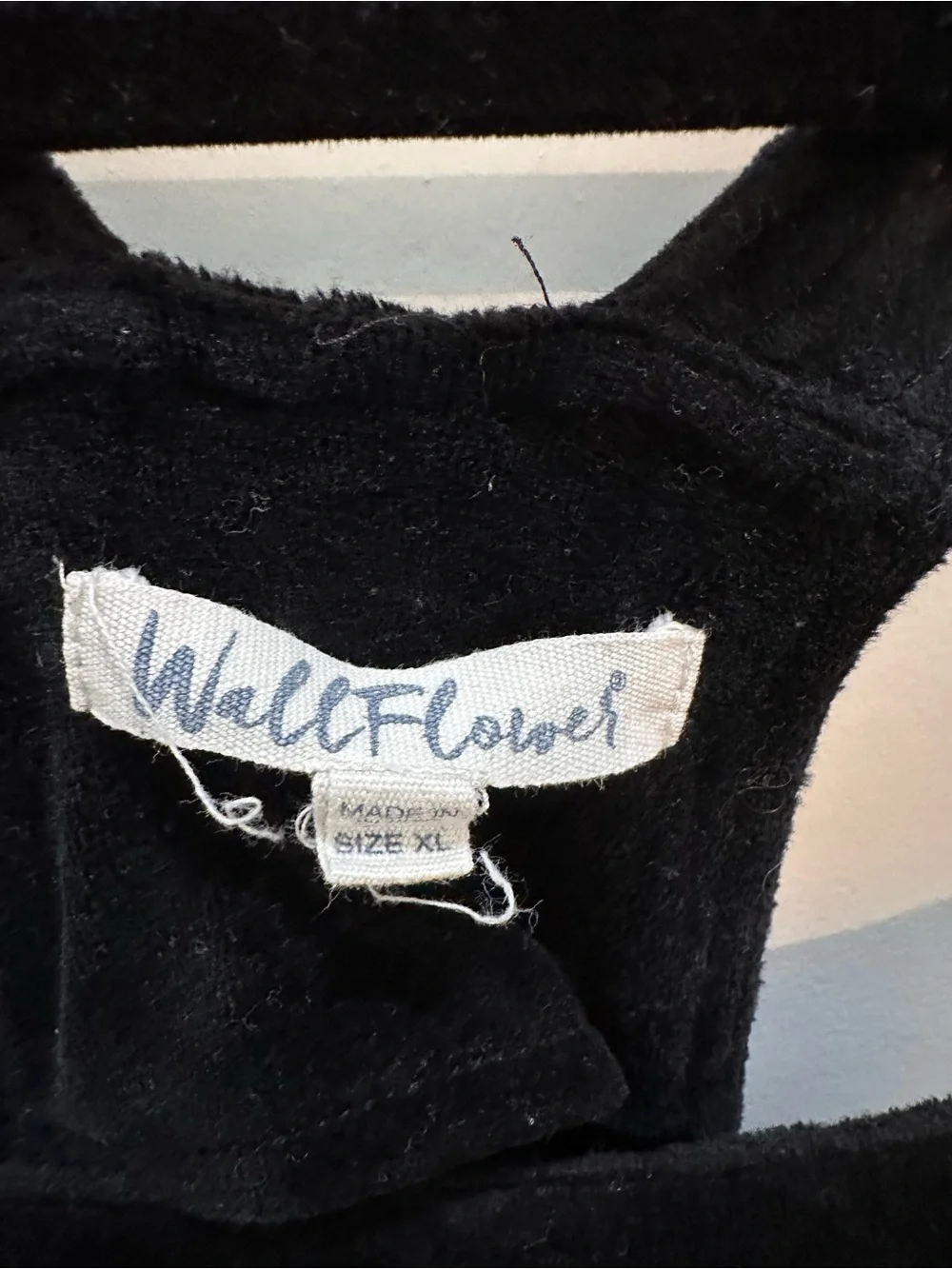 Black Velvet Overalls - Adjustable Strap Jumpsuit WallFlower Girls Size XL
